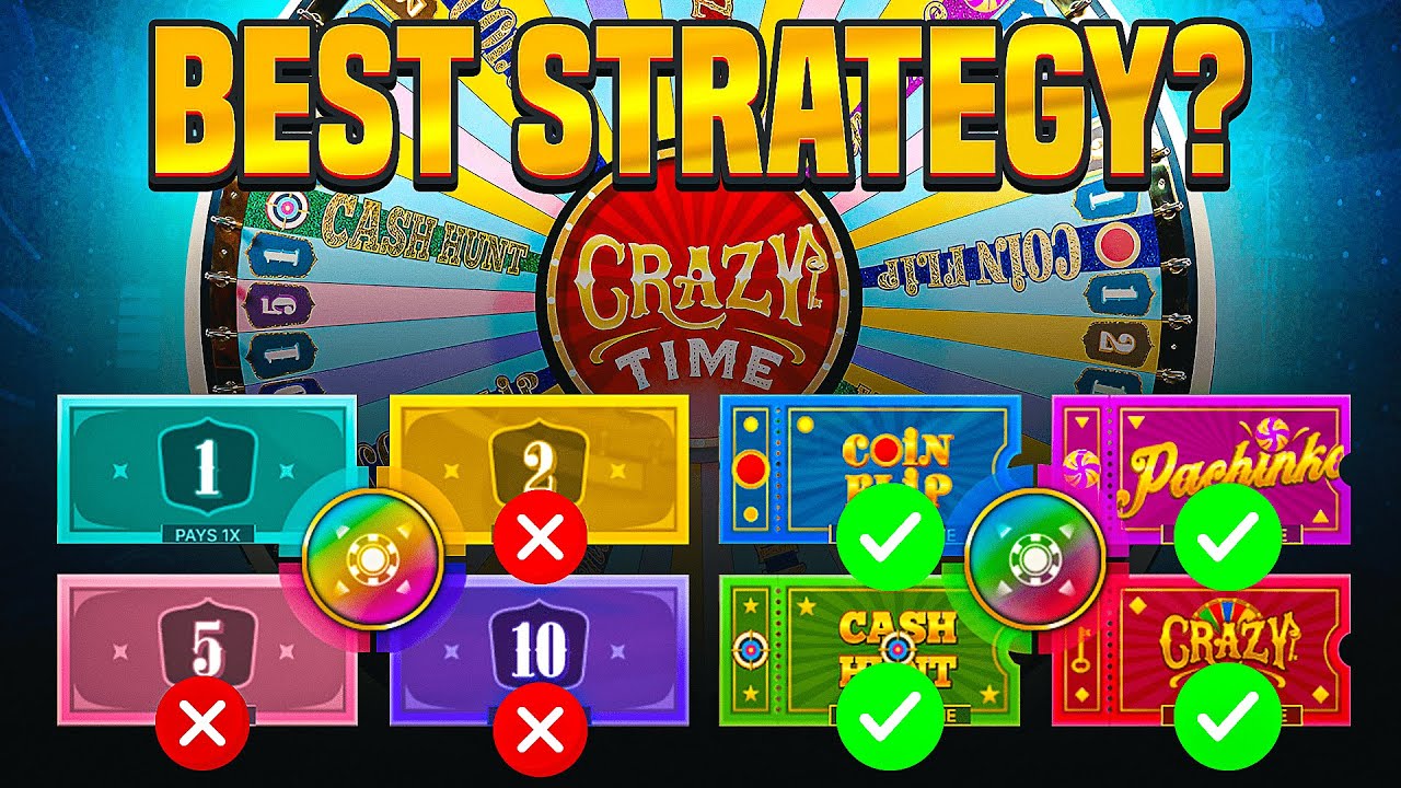 Стратегия равномерных ставок в Crazy Time